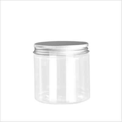 China Personal Care Pet Jars With Pink Gold Lids Pet Jars For 1.5 Ounce Plastic Jar Pet Pickles for sale