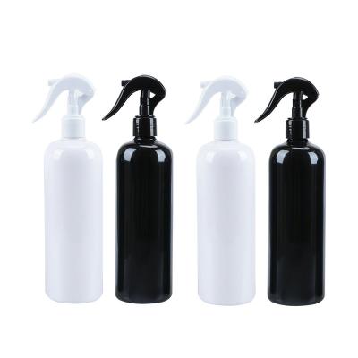 China Skin Care Trigger Personal Packaging Black White Plastic Water Spray Bottles Mist Sprayers 6oz 8oz 16oz Fine Refillable Hairdressing Hair Home Salon Tools for sale