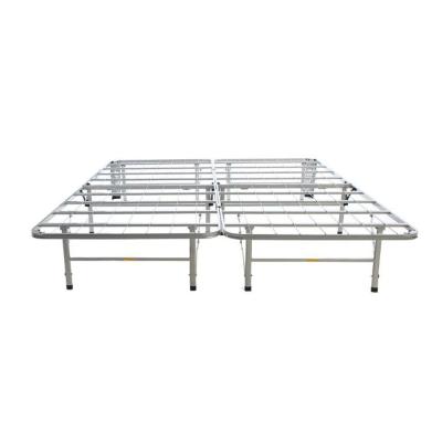 China VT-14.039 Assembly Storage Metal Queen Size Platform Bed Frame Modern Tool Free Double Foldable for sale