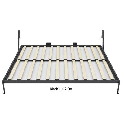 China Wholesale Foldable Space Saving WT-B02 Vertical Murphy Folding Frame Folding Wall Double Bed for sale