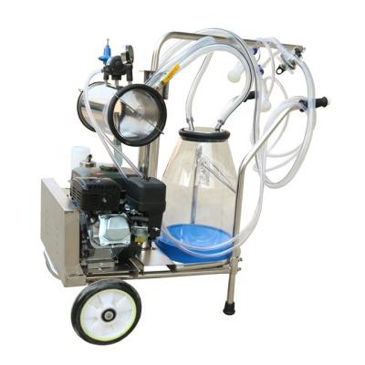 China food & Beverage factory price 25L clear bucket gasoline goat milking machine for sale for sale