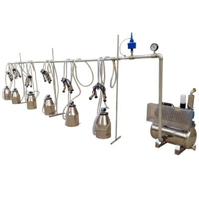 China food & Automatic Beverage Plant 4 Bucket Milk Cow Milk Machine For Mexico for sale