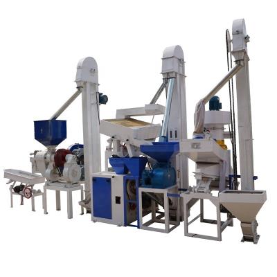 China Farms Complete Rice Mill Machine Set Combined Rice Mill Machine Tanzania for sale