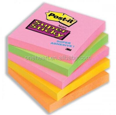 China Colorful and removable self-adhesive sticky notes for school or office for sale