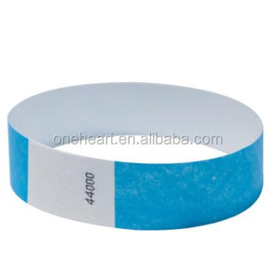 China china tyvek wristband making machine/cheap tyvek wristbands/disposable tyvek paper id wristband for sale