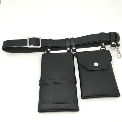 China Factory Customized Fashion PU Leather Mobile Phone Belt Bag Fashionable New European and American Pussy Small Bag Ladies for sale