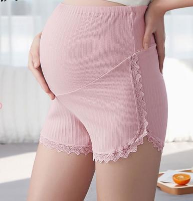 China Postpartum Women's Bump Lace Pregnancy High Waist Panties Antibacterial Maternity Cotton Underwear Plus Size Underwear Pregnant Panties for sale