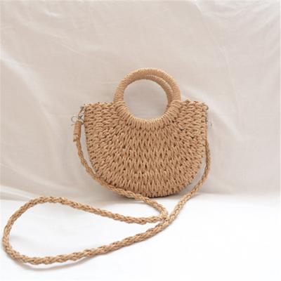 China Fashion Small Straw Beach Woven Tote Bag Wholesale for sale