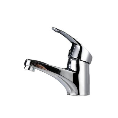 China China Manufacturer Metered Single Handle Faucets Deck Mounted Single Tap Mixer For Bathroom Basin Sink Faucet For Sale for sale