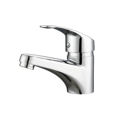 China Good Quality Metered Faucets Faucet Zinc Alloy Deck Mounted Single Handle 2Ways Hot And Cold Water Faucet Modern Bathroom Faucets for sale