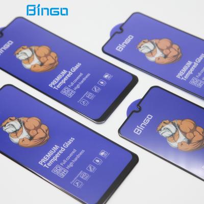 China BINGO 9D Anti Scratch Anti-broken Cell Phone Tempered Glass Screen Protector For iPhone 12 6.7 for sale