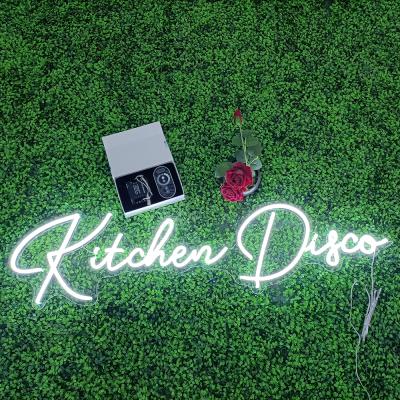 China Buildings KITCHEN DISCO NEON SIGN dropshipping good vibraphone only free shipping light up letters custom acrylic led neon sign custom business for sale