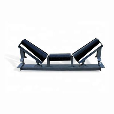 China Mining Industry Conveyor Parts Steel Bowl Carrier Roller Idler Conveyor Roller for sale