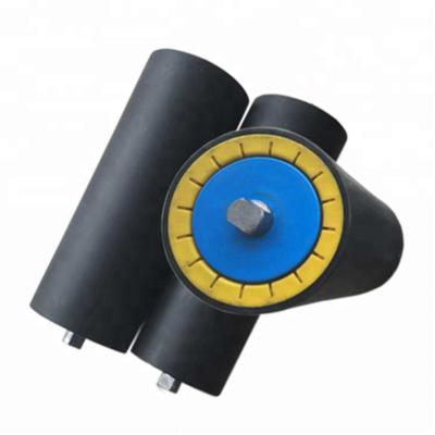 China Coal Mining Small Diameter HDPE Plastic Pipe Belt Conveyor Idler Roller for sale