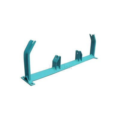 China Mining Industry Heavy Duty Roller Bracket Frame Conveyor Roller Frame for sale