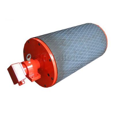 China Used in coal mine mining belt conveyor pulley tail pulley tail pulley conveyor barrel standard for sale