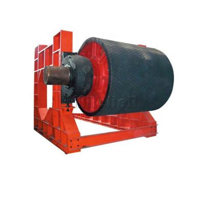 China Used in coal mine conveyor pulley, heavy duty roller, belt conveyor pulley steel drum driving conveyor pulley for sale