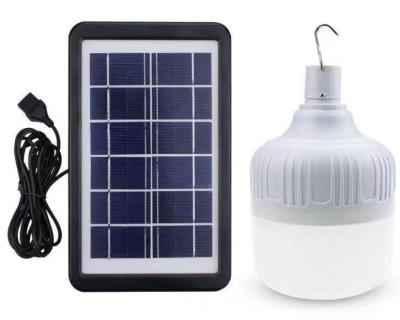 China Hot Sale Indoor Outdoor Waterproof Rechargeable Solar Powered IP65 Battery Stall Stall Emergency Camping Solar Lamp for sale