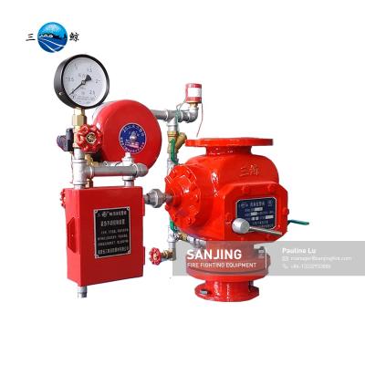 China Ductile Iron ZSFG Deluge Type Fire Alarm Valve Lever Type Alarm Valve For Sprinkler System for sale