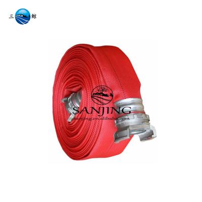 China Durable High Pressure Fire Hose Sleeve For Fire Pump 10-65-PVC for sale