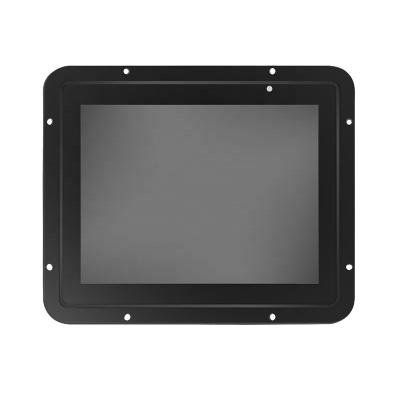 China Metal Material Metal Open Frame Design Flat Panel Multi-touch Displays 8 Inch Waterproof Industrial Monitor For Computer for sale