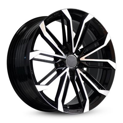 China ALLOY 18x8.0 19x8.5 20x8.5 inch black machine face pcd 5x108 5x112 5x114.3 5x120 silver flow forming alloy wheel rim rims for sale