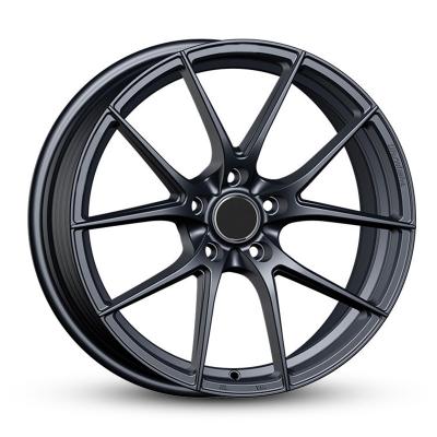 China Passanger Car/SUV/OFFROAD/SPORTS CAR /RACING CAR. Factory Supply 17x7.5 18x8.0 Black Wheel 5x108 5x112 5x114.3 5x120mm Flow Directly Forming Casting Alloy Wheel for sale