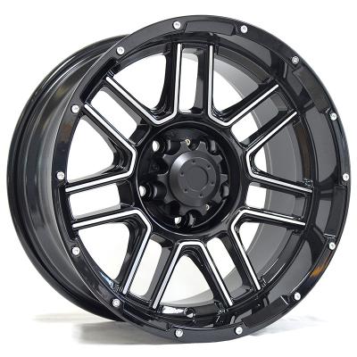 China Modern Desgin 15 16 Inch 4*100 Metal Clasp 6 Holes 6 Hole America IPW Aluminum Truck Wheels Alloy Rims Wheel Rim for sale