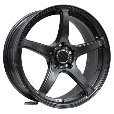 China ALLOY 5*105 Black 18 Inch Germany Car Wheels Aluminum Alloy Wheels Rims 18inch Disc Rim Passenger Car Wheels for sale