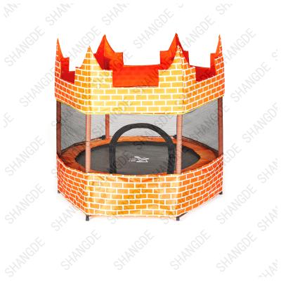 China With protective net professional manufacture indoor trampoline for kids for sale for sale