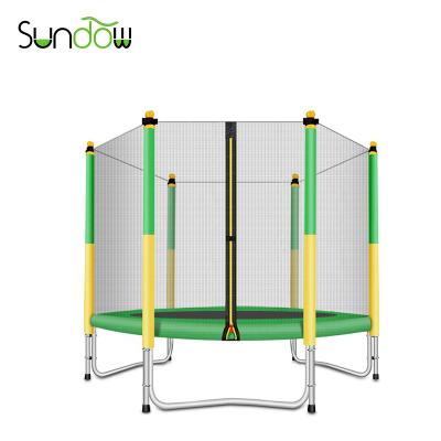 China With protective trampoline net commercial park Zhejiang Shangde factory children indoor trampoline for sale