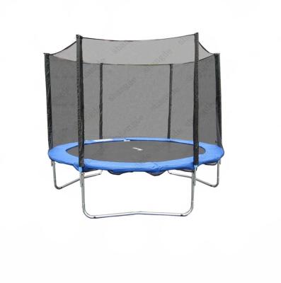 China 8 ft jumping trampoline for adults with circular fence and ladder for sale