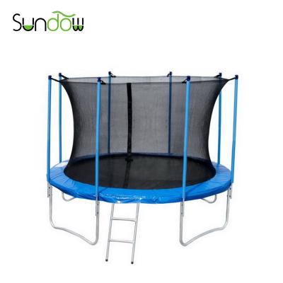 China ALLIED STEEL 12FT spring trampoline joy jumping trampoline bungy rebound mat for sale