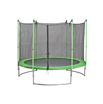 China ALLOY STEEL 13ft Trampoline Toys Trampoline With Enclosure Fisherman Prize Trampoline for sale