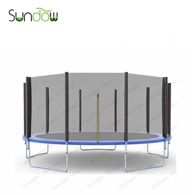 China 15FT FASHIONSPORT SUPPLIERS Trampoline With Safety Enclosure Indoor Or Outdoor Trampoline - For Kids 38x1.2mm for sale