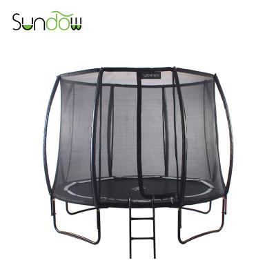 China Professional ALLOY STEEL Outdoor Trampoline With Safety Net Easy To Assemble And Disassemble for sale