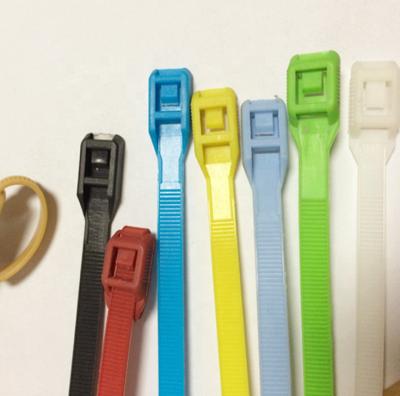 China Tie Cables CNBX High Quality Black White Self-locking Plastic Nylon Cable Tie for sale