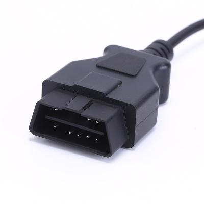 China All Cars 1996 Onwards ODM ODM Vehicle OBDII Car Diagnostic Tools Cable OBD2 With PH Connector Extension OBD Cable for sale