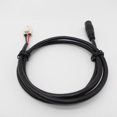 China Hot Sale Electronic 12v DC Female Power Cable With Jst 2 Pin Harness Flame Retardant Connector Wire for sale