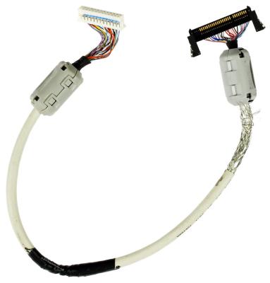 China Automotive OEM ODM ISO lvds electrical custom cable for lcd panel, 40 pin lvds cable, high quality lcd cable for sale