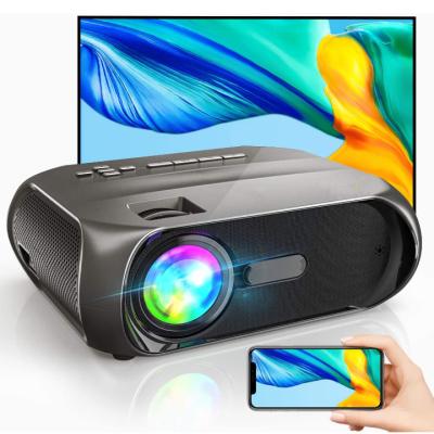 China Built-in Speakers AVA Newest 6000 PC 4K 1080P Lumens LCD Mirror Smart Radio Portable OEM Mini Projector Home Theater LED Proyector Portatil for sale