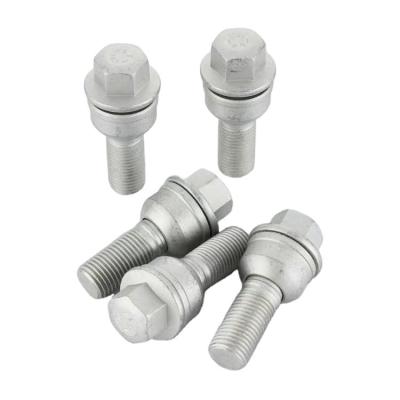 China High Hardness China M14*1.5 Professional 66mm 8R0601295 Rim Bolts Wheel Hub Bolts For Audi for sale