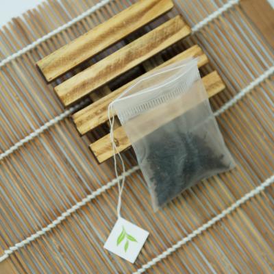 China Wholesale Acceptable Tea OEM Disposable Empty Nylon Tea Pouch Bag Filter With Drawstring for sale