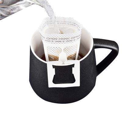 China Disposable Ear Drip Coffee Filter Bag Shopping Cup Eco - Friendly Material Eco - Friendly Hanging Pack for sale