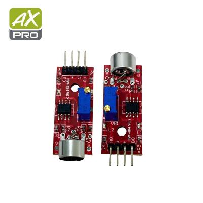 China Microphone Sound Sensor High Sensitivity Detection Sound Detection Module For Arduino AVR IMAGE Output Analog-Digital Sensors KY-038 KY-037 for sale