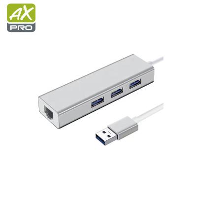 China For Portable OTG Computer Cell Phone USB Type C 4 HUB 3.0 Port Splitter Adapter DC Usb3.0 Multi Port Hub Converter For Pro Laptop PC Computer Accessories for sale