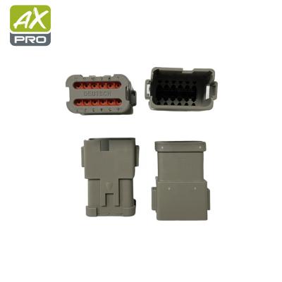 China Signal 1718091-1 Automotive Connector 17P Tyco Automotive Housing German Female Waterproof Connector For Wire Harness for sale