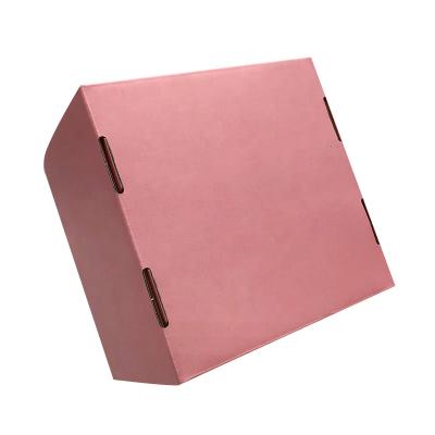 China Self Seal Strip Cardboard Recyclable Ecommerce Small Shipping Boxes Easy Mailer Box With Tear Strip Zipper Mailer Box for sale