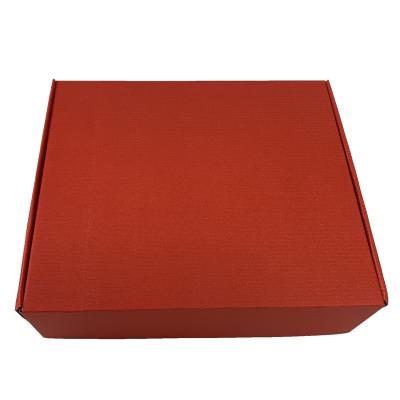 China Hot Selling Recyclable In 2021 Printed Single Color Cardboard Mailer Shipping Box Paper Postal Packaging for sale