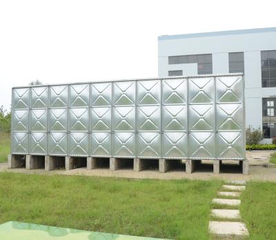 China Easy Operation Factory Price Hot Dipped Galvanized Steel Water Tank Panel 1000 Liter for sale